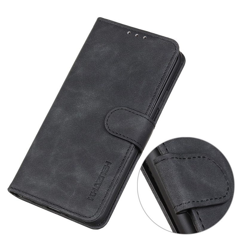 Folio-hoesje voor Oppo Reno 6 Pro 5G Khazneh Kunstleer Vintage