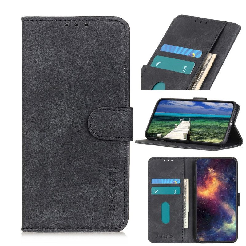 Folio-hoesje voor Oppo Reno 6 Pro 5G Khazneh Kunstleer Vintage