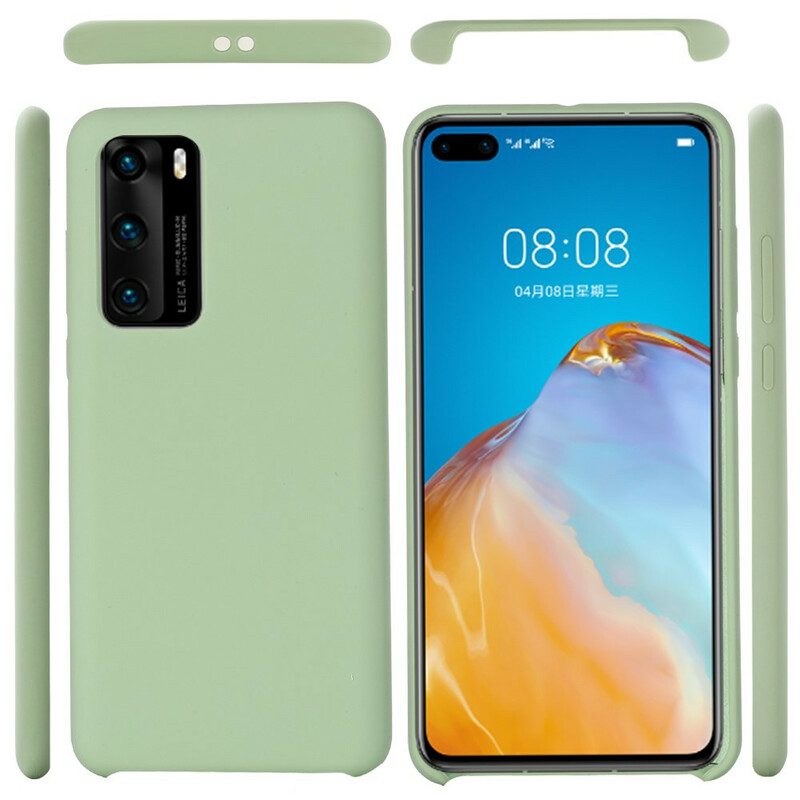 Telefoonhoesje voor Huawei P40 Pro Premium Vloeibare Siliconen