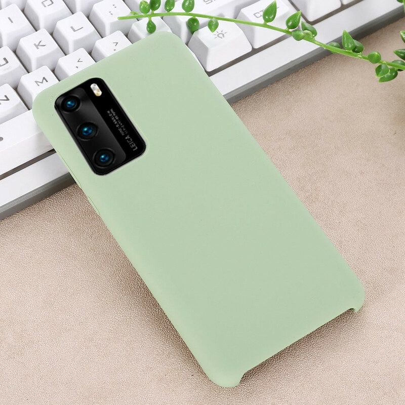 Telefoonhoesje voor Huawei P40 Pro Premium Vloeibare Siliconen
