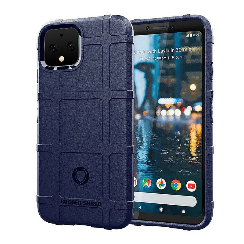 Hoesje voor Google Pixel 4 Robuust Schild