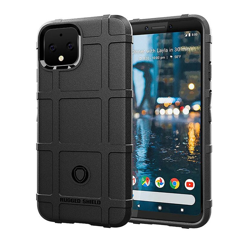 Hoesje voor Google Pixel 4 Robuust Schild