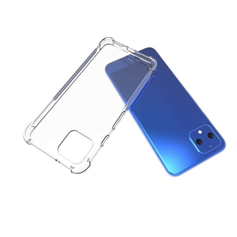 Telefoonhoesje voor Google Pixel 4 Naadloze Versterkte Hoeken