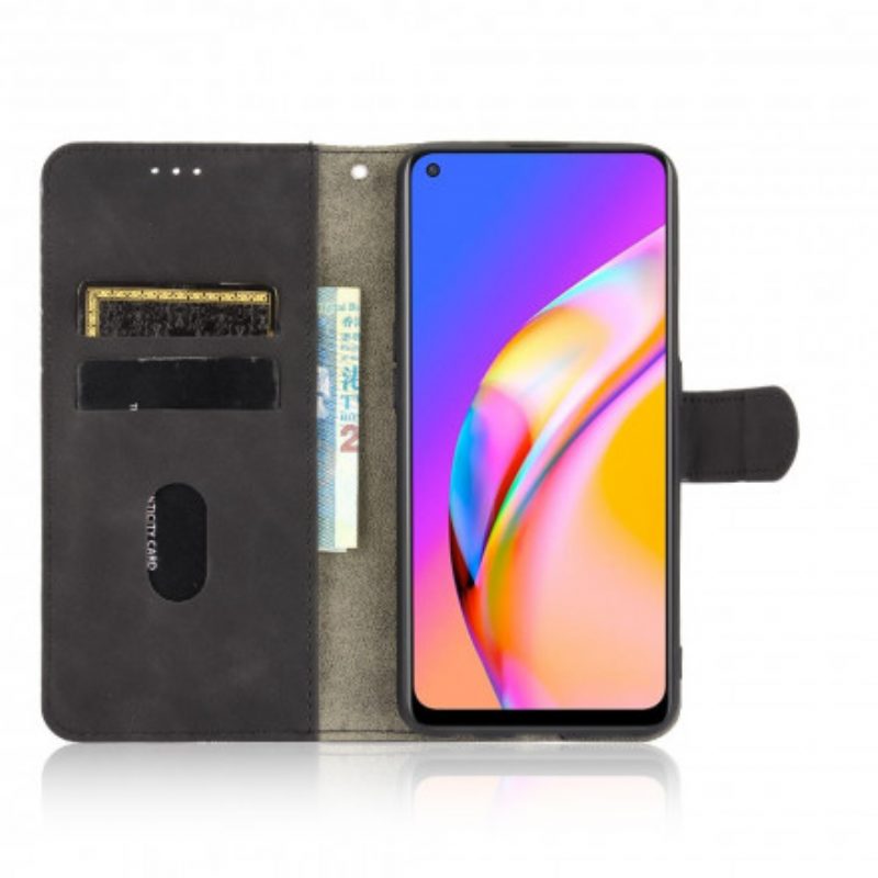 Folio-hoesje voor Oppo A94 5G Aanraking Van De Huid