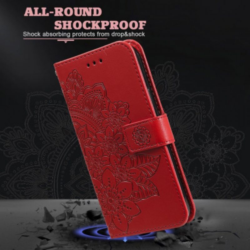 Folio-hoesje voor Oppo A94 5G Bloemmandala