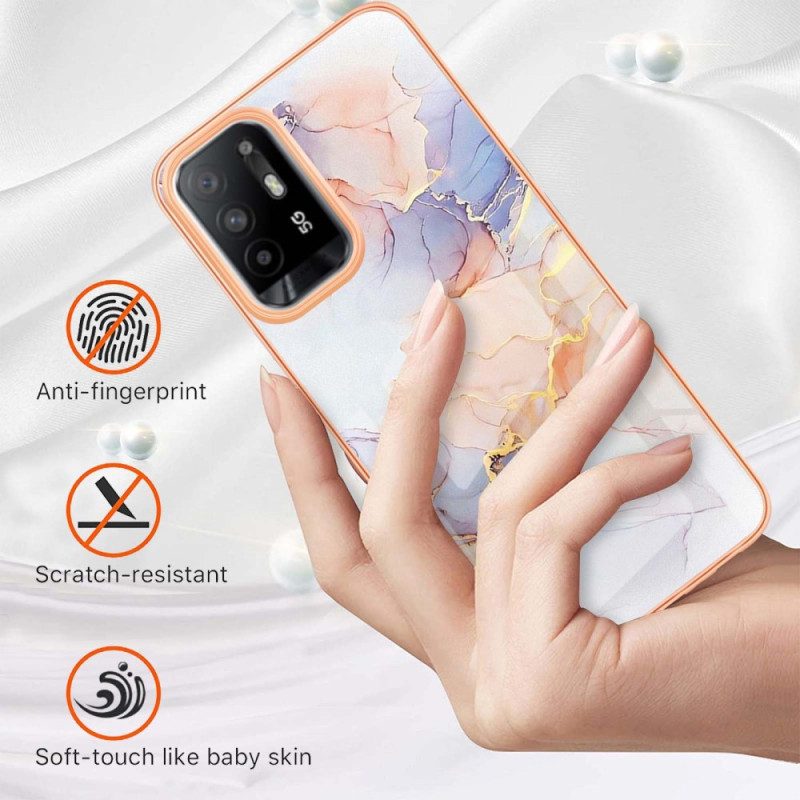 Hoesje voor Oppo A94 5G Pastel Marmer