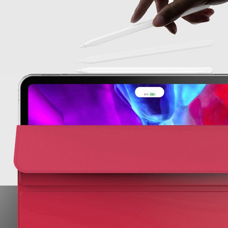 Bescherming Hoesje voor iPad Pro 12.9" (2022) Hybride Pennenhouder