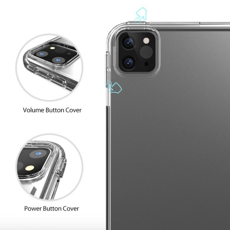 Bescherming Hoesje voor iPad Pro 12.9" (2022) Hybride Pennenhouder