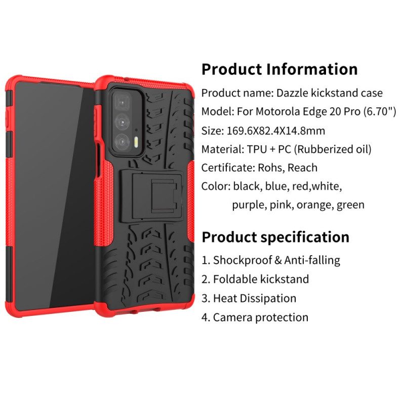 Telefoonhoesje voor Motorola Edge 20 Pro Ultrabestendige Premie