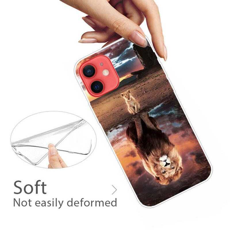 Hoesje voor iPhone 13 Mini Welpen Droom