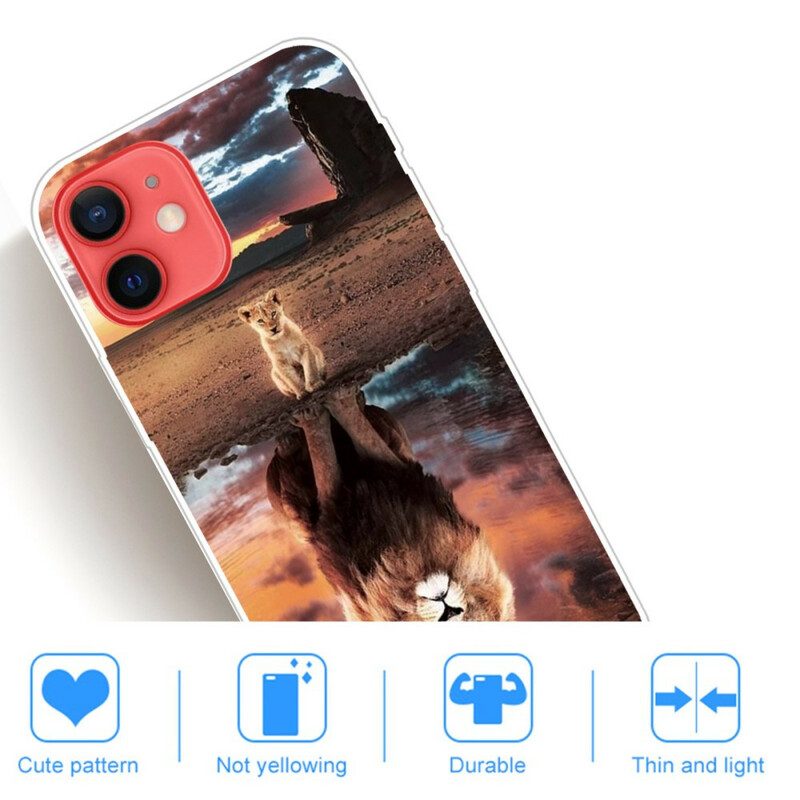 Hoesje voor iPhone 13 Mini Welpen Droom