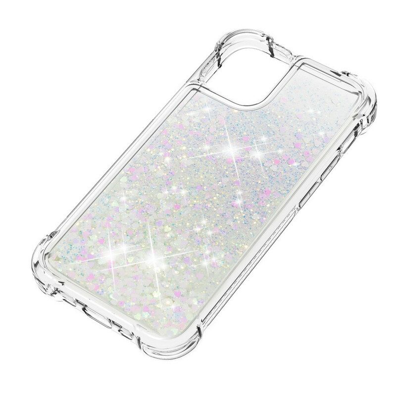 Telefoonhoesje voor iPhone 13 Mini Verlangens Pailletten