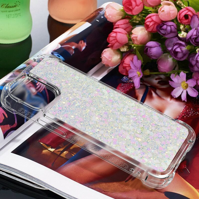 Telefoonhoesje voor iPhone 13 Mini Verlangens Pailletten