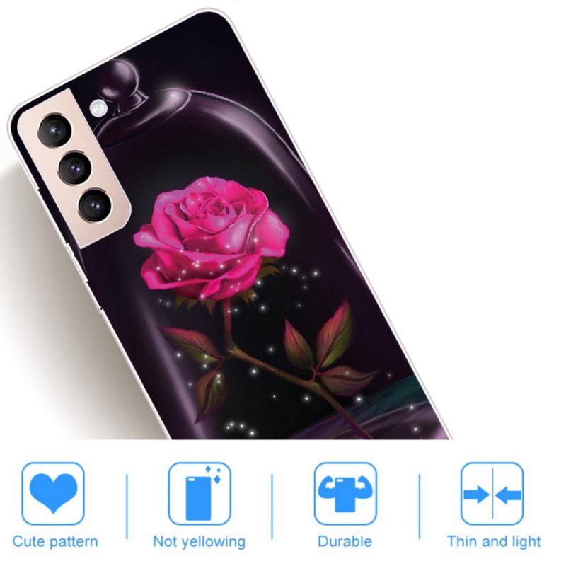 Hoesje voor Samsung Galaxy S22 5G Magisch Roze