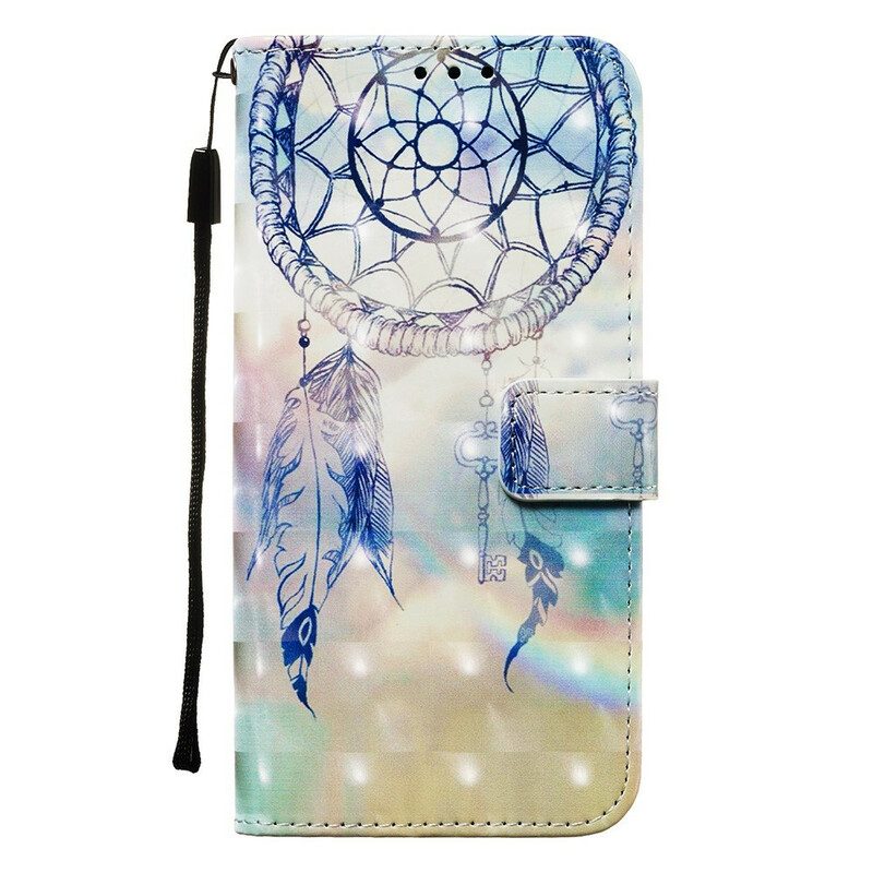 Folio-hoesje voor Samsung Galaxy A71 Aquarel Dromenvanger