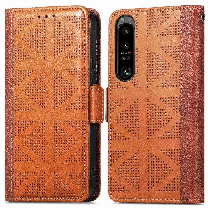 Folio-hoesje voor Sony Xperia 1 IV Stijlvol