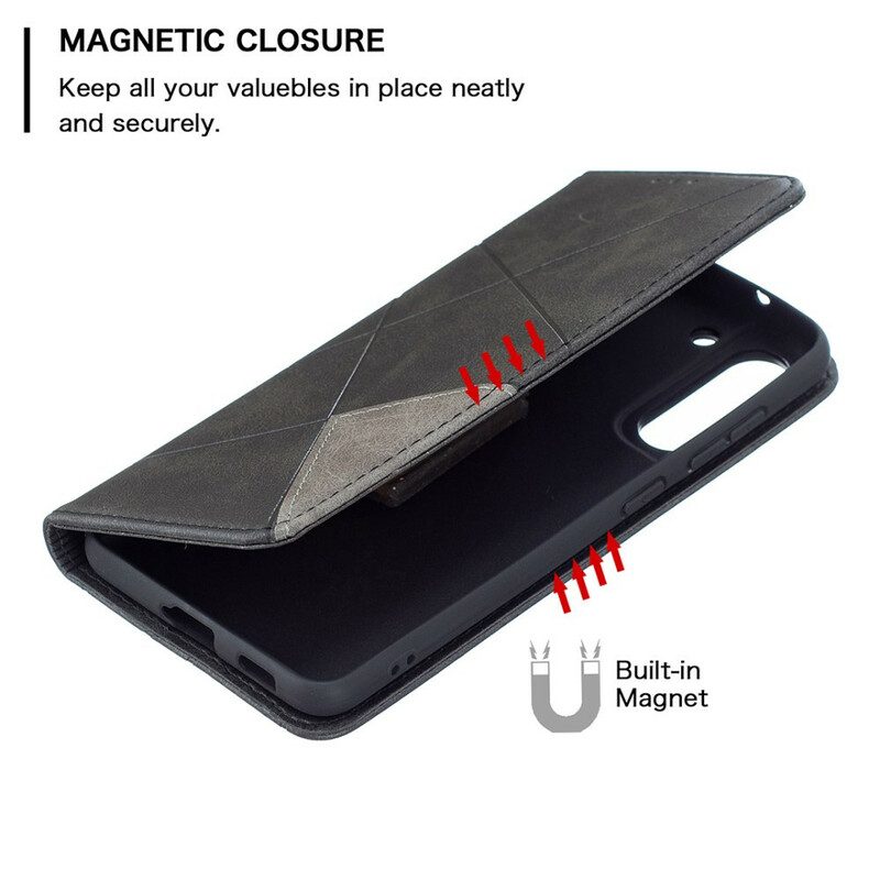 Bescherming Hoesje voor Samsung Galaxy S21 FE Folio-hoesje Artistieke Stijl