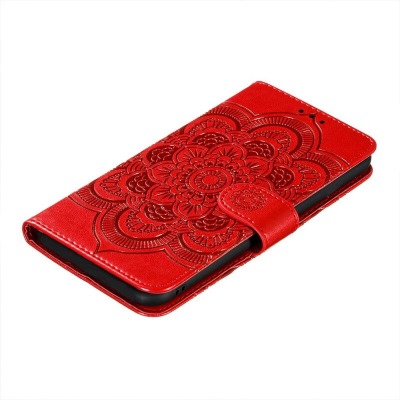 Folio-hoesje voor Samsung Galaxy S21 FE Volledige Mandala