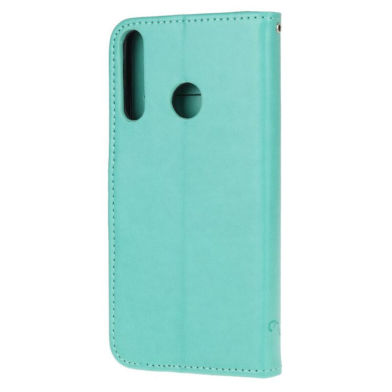 Flip Case voor Huawei Y7p Betoverde Vlinders