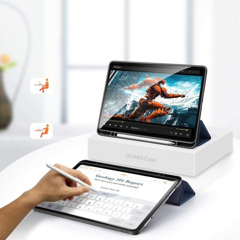 Bescherming Hoesje voor iPad Pro 12.9" (2020) Dux Ducis Domo-serie
