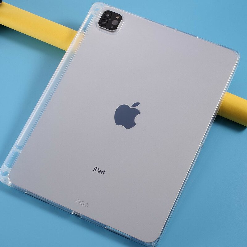 Hoesje voor iPad Pro 12.9" (2020) Transparante Potloodhouder