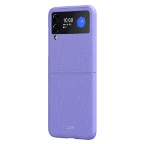 Hoesje voor Samsung Galaxy Z Flip 3 5G Folio-hoesje Zandstraal Stijl