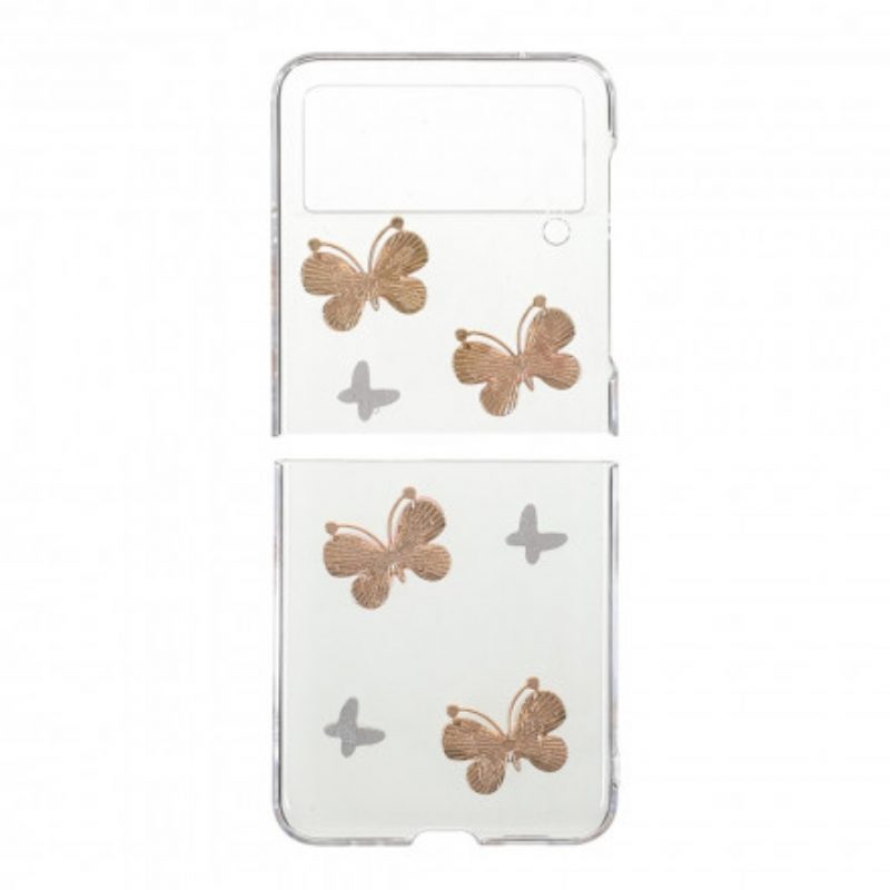Telefoonhoesje voor Samsung Galaxy Z Flip 3 5G Folio-hoesje Charmes