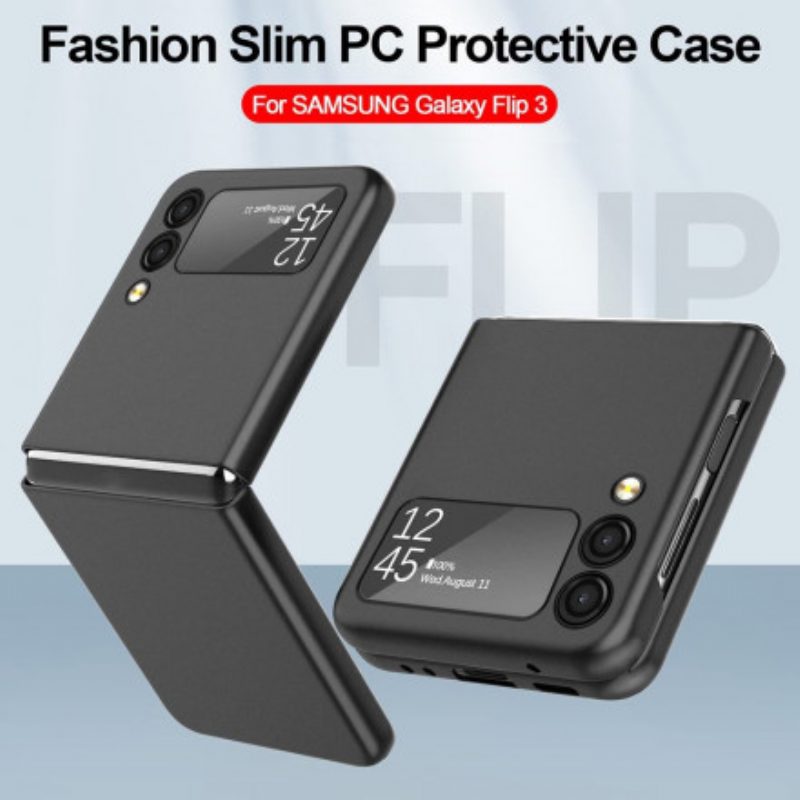 Telefoonhoesje voor Samsung Galaxy Z Flip 3 5G Folio-hoesje Klassiek
