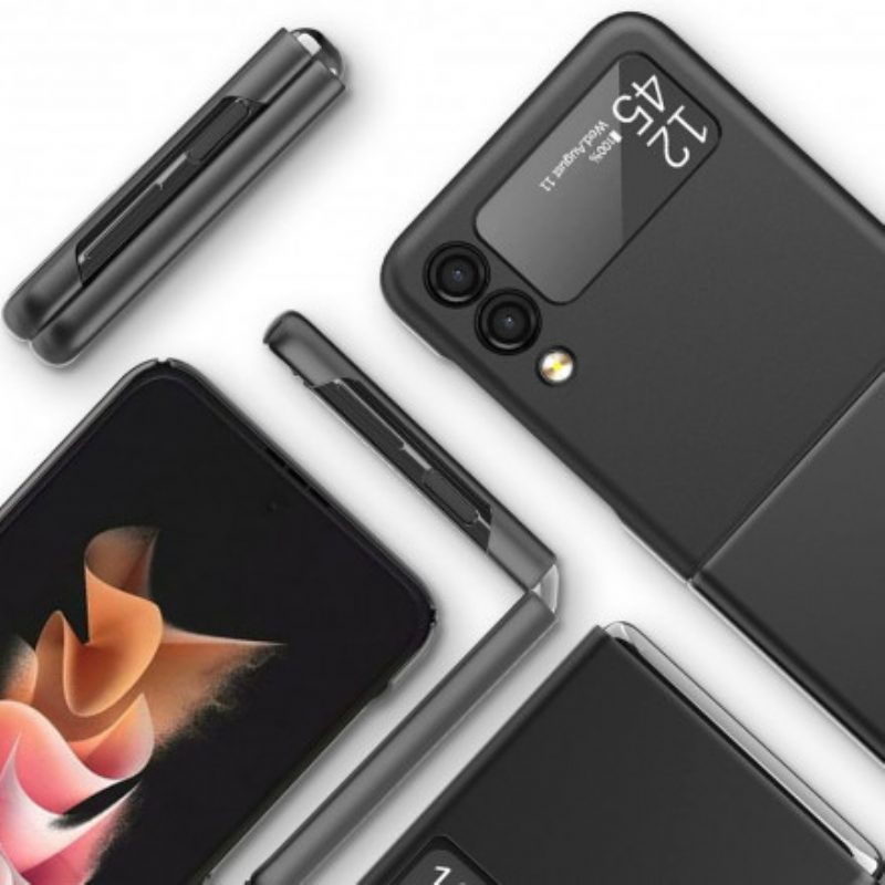 Telefoonhoesje voor Samsung Galaxy Z Flip 3 5G Folio-hoesje Klassiek
