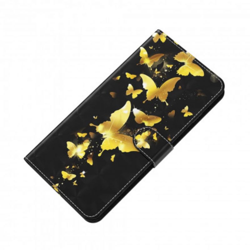 Folio-hoesje voor Xiaomi Mi 10T Lite Gele Vlinders