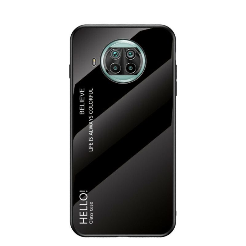 Hoesje voor Xiaomi Mi 10T Lite Gehard Glas Hallo