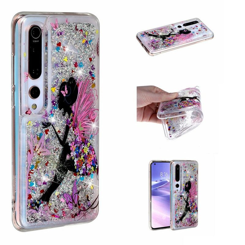 Hoesje voor Xiaomi Mi 10 / 10 Pro Glitter Fee