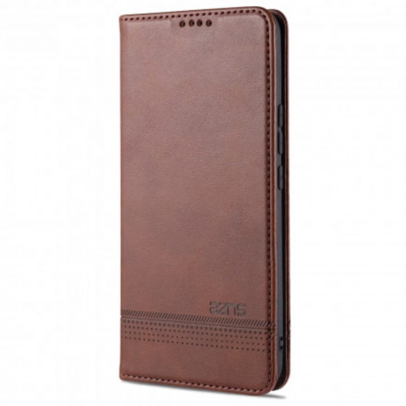 Bescherming Hoesje voor Xiaomi Mi 11 (5G) Folio-hoesje Azns Leerstyling