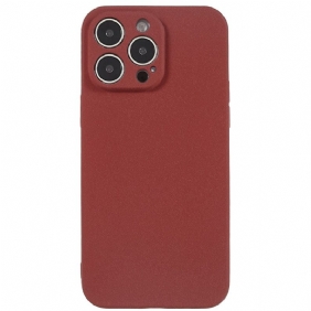 Hoesje voor iPhone 14 Pro Max Mat Siliconen