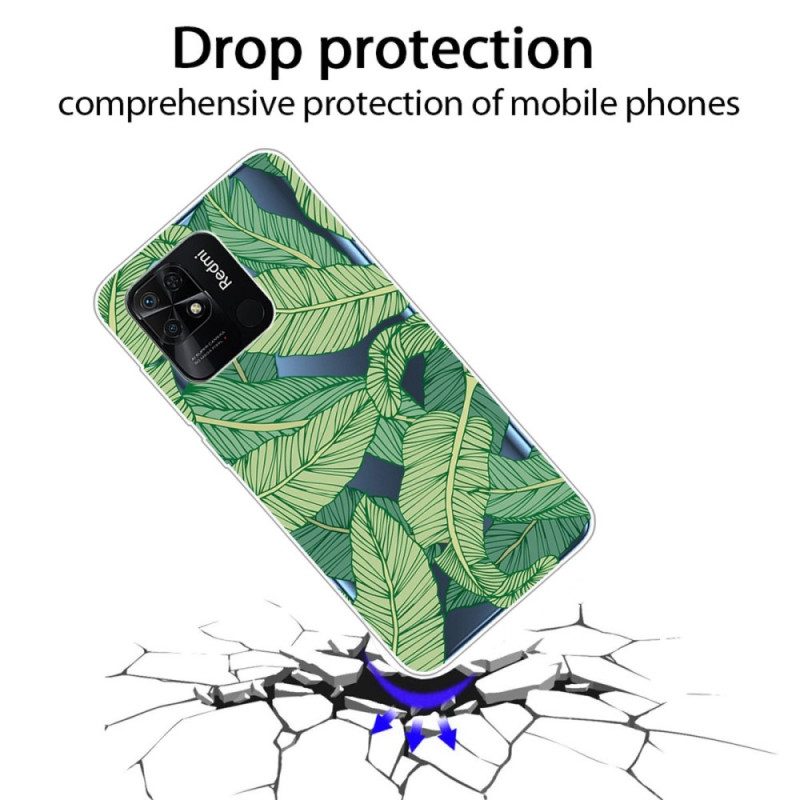 Hoesje voor Xiaomi Redmi 10C Bladeren