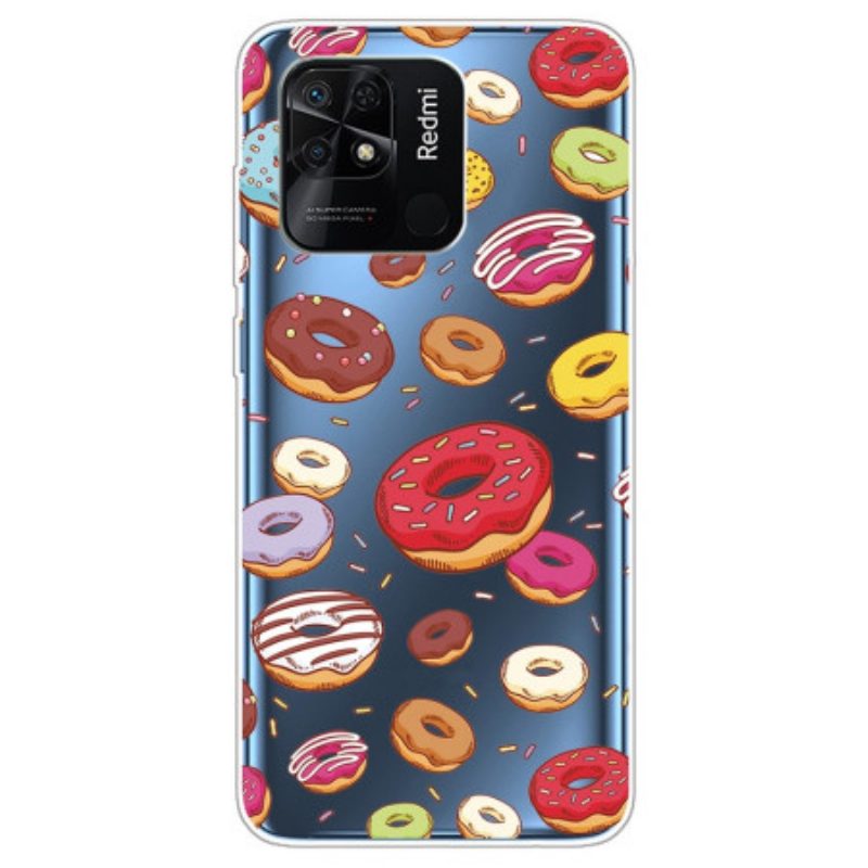 Hoesje voor Xiaomi Redmi 10C Meerdere Donuts