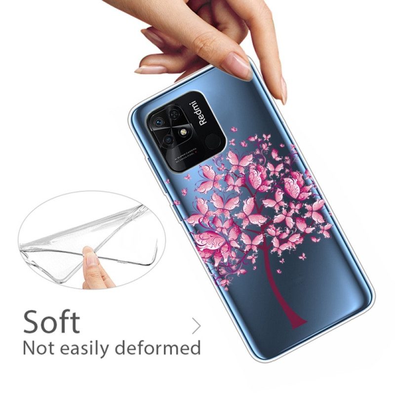 Hoesje voor Xiaomi Redmi 10C Naadloze Roze Boom