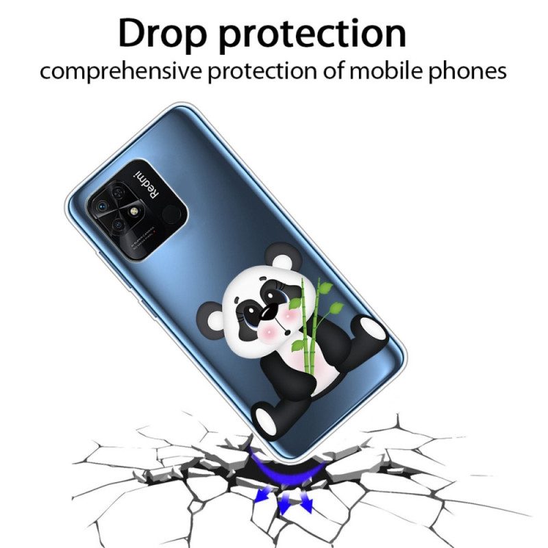 Hoesje voor Xiaomi Redmi 10C Naadloze Schattige Panda
