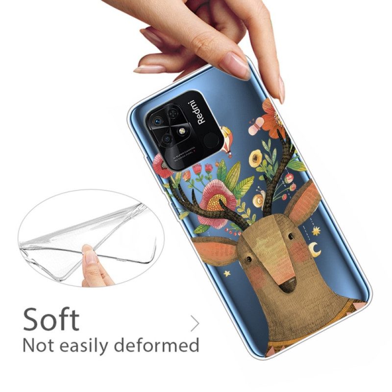 Telefoonhoesje voor Xiaomi Redmi 10C Stammen Herten