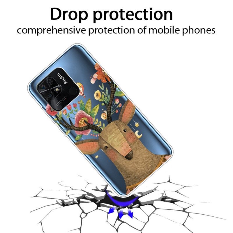 Telefoonhoesje voor Xiaomi Redmi 10C Stammen Herten