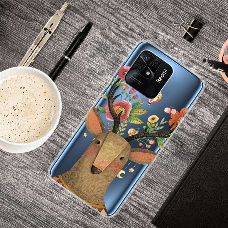 Telefoonhoesje voor Xiaomi Redmi 10C Stammen Herten