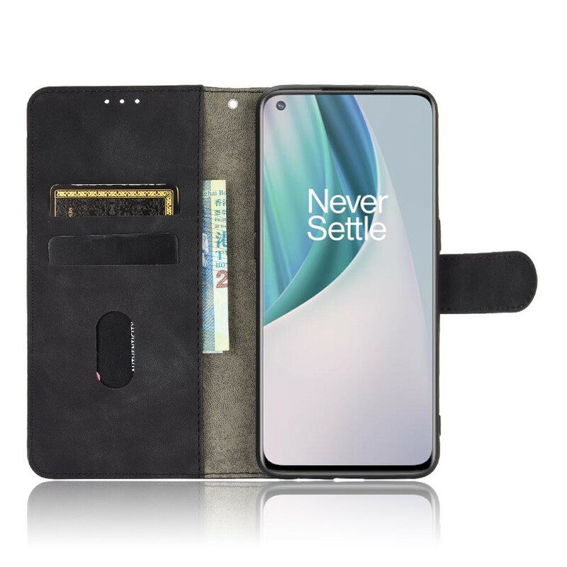 Folio-hoesje voor OnePlus Nord N10 Aanraking Van De Huid