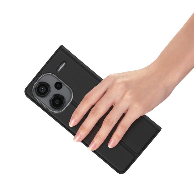 Folio-hoesje Voor Xiaomi Redmi Note 13 Pro Plus 5g Skin Pro-serie Dux Ducis