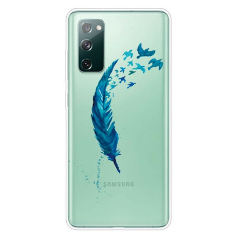 Hoesje voor Samsung Galaxy S20 FE Prachtige Veer