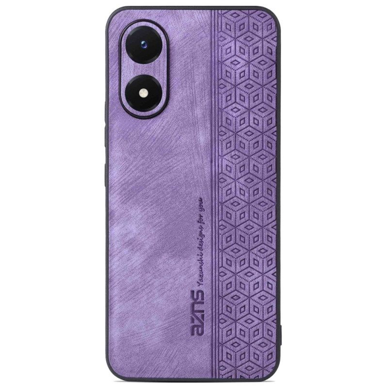 Hoesje voor Vivo Y16 Azns Ledereffect