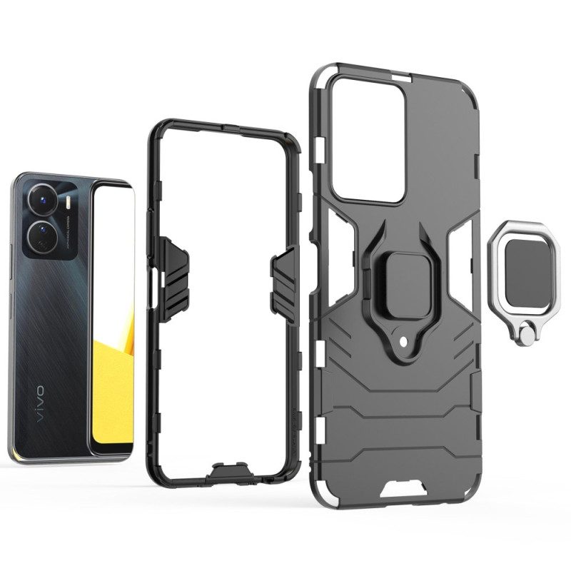 Hoesje voor Vivo Y16 Ringbestendig