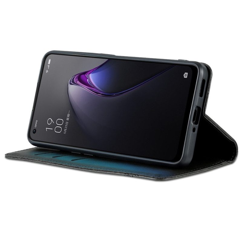 Bescherming Hoesje voor Oppo Reno 8 Folio-hoesje Azns