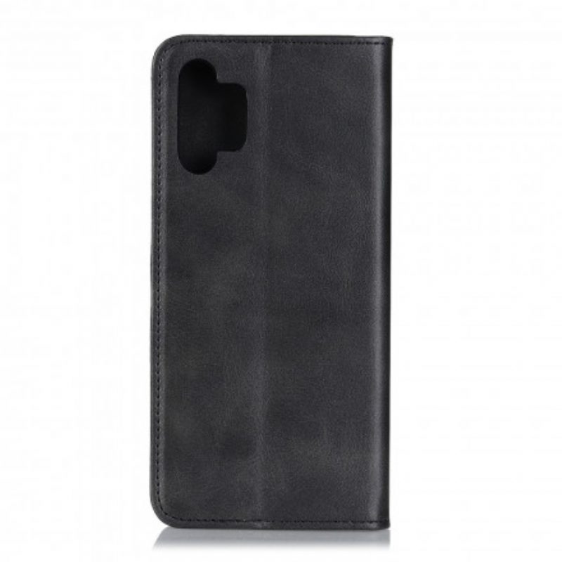 Bescherming Hoesje voor Samsung Galaxy A32 Folio-hoesje Gespleten Leer