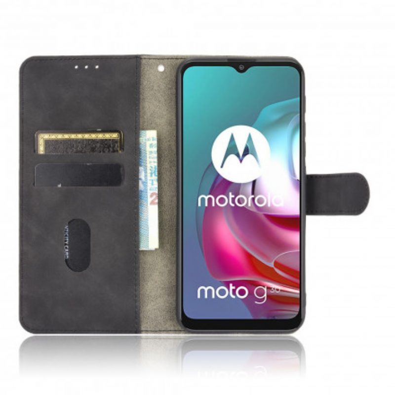 Folio-hoesje voor Moto G30 / G10 Aanraking Van De Huid