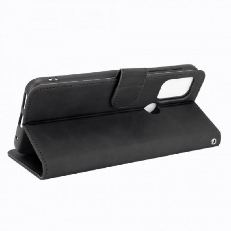 Folio-hoesje voor Moto G30 / G10 Aanraking Van De Huid